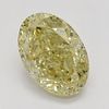 2.27 ct, Natural Fancy Brownish Yellow Even Color, VVS2, Oval cut Diamond (GIA Graded), Appraised Value: $25,400 