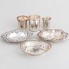 Group of Silver Dishes and Cups