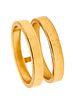 Repossi Paris Geometric Berbere double Ring Band in 18 kt gold