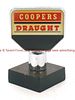1970s Australia Coopers Draught 3 Inch Plastic Tap Handle