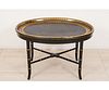BLACK LACQUER TRAY TABLE