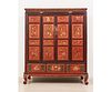 CHINESE WOOD COURT CUPBOARD