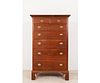 MASSIVE CHIPPENDALE TALL CHEST