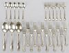 ALVIN AND OTHER STERLING SILVER FLATWARE, LOT OF 26