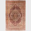 Northwest Persian Silk Tabriz Carpet 