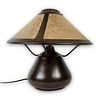 Dirk Van Erp Style Copper Mica Table Lamp