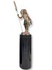C.A. Pardell "Resolute" Bronze Sculpture W/ Stand