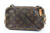 LOUIS VUITTON DISCONTINUED MONOGRAM POCHETTE MARLY BANDOULIERE CROSSBODY