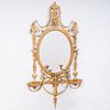Pair of George III Style Giltwood and Gilt-Composition Girandole Mirrors