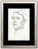 Guillaume Azoulay- Original Drawing on Paper "Portrait (Bowie)"