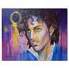 Berberyan, "Prince" Hand Signed Original Painting on Canvas with Letter of Authenticity.
