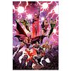 DC Comics, "Justice League #3" Numbered Limited Edition Giclee on Canvas by Tony S Daniel with COA.