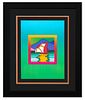 Peter Max- Original Lithograph "Sailboat East on Blends "