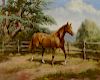 Olaf Wieghorst (1899-1988) Ranch Horse in Corral