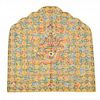 Chinese Embroidered Imperial Yellow Silk Throne Back Cushion Cover