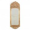 A Highly Carved and Gilded French Wall Mirror