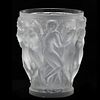 Lalique Crystal "Bacchantes" Vase