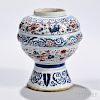 Tin-glazed Earthenware Chimney Vase