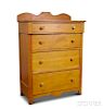 Late Federal Pine Chest of Drawers