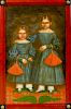 Framed Double Portrait of Maria and Mary Jane Smith
