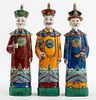 Chinese Porcelain Three Stars Gods Figures, 3
