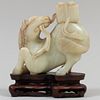 Chinese Hardstone Carving of a Horse