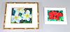 Group of Two Offset Lithographs, Flowers