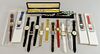 Collection of Tissot Dual timer watches, gentleman's 9ct gold certina watch, silver bracelet, pearl necklace and other watche
