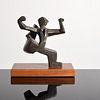 Louise Nevelson "The Chase" Bronze Figural Sculpture