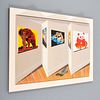 Large Joseph Somers 3D Painting, Warhol Homage, 39"W