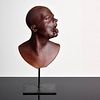 Ross Richmond Glass "Portrait" Bust / Sculpture