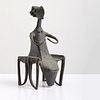 James Metcalf Bronze Figural Sculpture