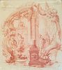 Jean Honore Fragonard Old Master Drawing (Manner)