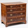 William and Mary Inlaid Olivewood Chest of Drawers