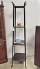 WROUGHT 4 TIER STAND 68"H X 16"SQ