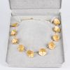 Yoon Kim Pink Sapphire, 18k Yellow Gold Necklace