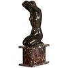 Bronze Figure of Nude Woman