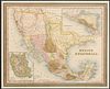 HENRY SCHENK MAP OF "MEXICO & GUATEMALA"