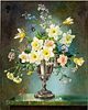 Cecil Kennedy (1905-1997), Floral Still Life, O/C