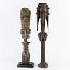 Two African Carved Wood Standing Figures