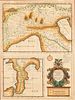 Map of Gallia Cisalpina (Italy) by Wells, c. 1700