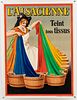 Albert Dorfinant (Dorfi), Vintage Fabric Dye Poster