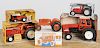 Five farm tractors, in original boxes, to include Ertl Allis Chalmers