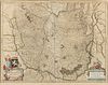 WILLEM JANSZOON BLAEU (DUTCH, 1571-1638) OR HEIRS MAP OF BRABANT