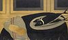 Braque, Georges
Les poissons noirs. Farblithograph