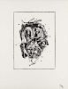 Saura, Antonio
Abstrakte Komposition. 1964. Zinkli