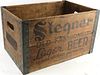 1938 Stegner Old Fashioned Lager Beer Wooden Crate Louisville Kentucky