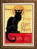 The Black Cat Lithograph after Steinlen