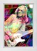 Tom Petty Mixed media original on canvas by David Lloyd Glover