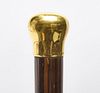 George A. Brownell-Tiffany Walking Stick with 18K Gold